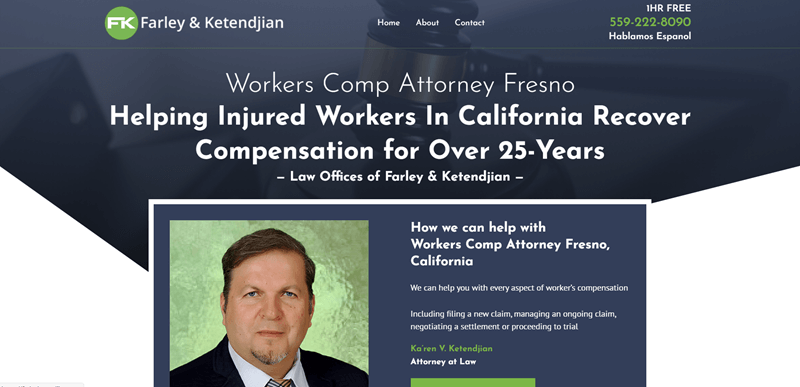 Workers Comp Attorney Fresno California
